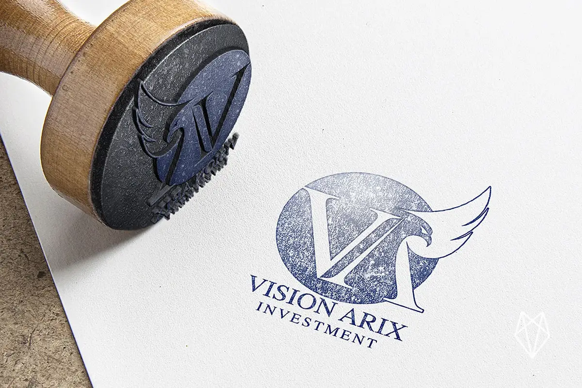 stamp artwork mockup design