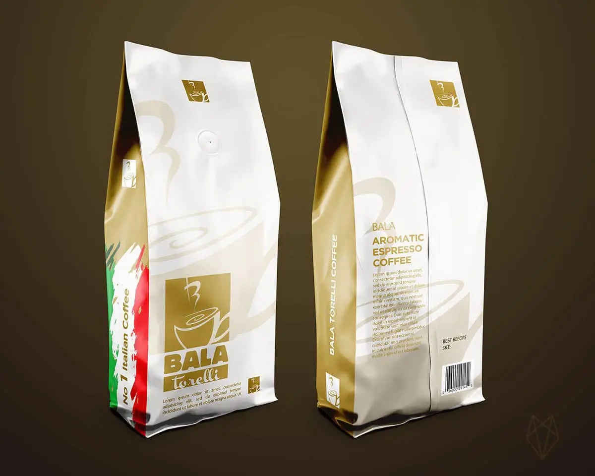 Italian coffee pack proposal