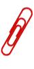 red clip for artwork